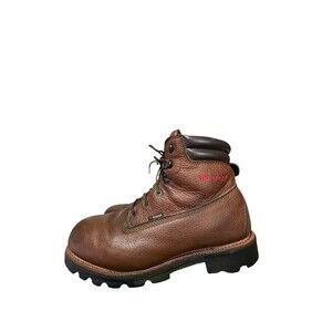 Red Wing Shoes Brown 1261 Waterproof Insulated Soft Toe Boot US 11.5 Vibram VTG